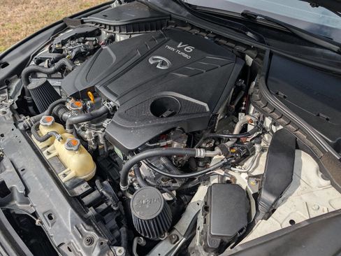 Used 2019 INFINITI Q50 Red Sport 400 w/ Proactive Package image 29