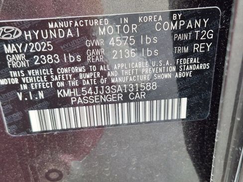 New 2025 Hyundai Sonata Limited FWD image 35