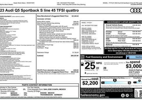 Used 2023 Audi Q5 2.0T Premium Plus w/ Premium Plus Package image 2