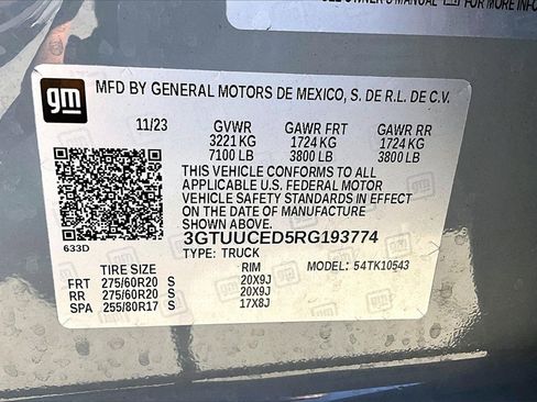 Used 2024 GMC Sierra 1500 Elevation image 37