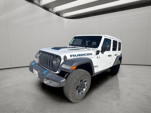 Used 2022 Jeep Wrangler Unlimited Rubicon 4xe w/ Cold Weather Group image 2