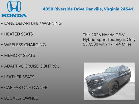 Used 2026 Honda CR-V Sport Touring image 12