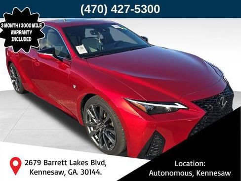 Used 2023 Lexus IS 350 F Sport w/ Navigation Package RWD image 1
