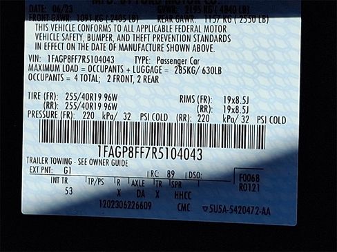 Certified 2024 Ford Mustang GT Premium image 28