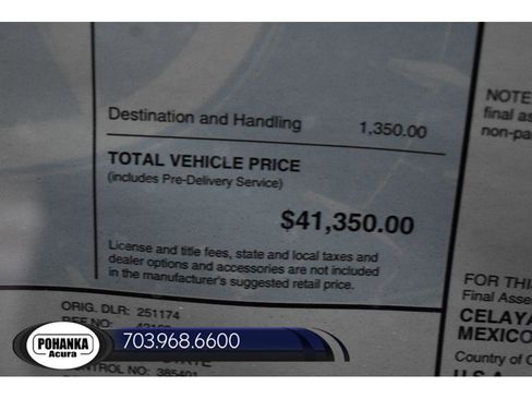 New 2025 Acura ADX A-Spec image 38