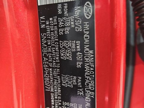 Used 2023 Hyundai Tucson SEL AWD/4WD image 29