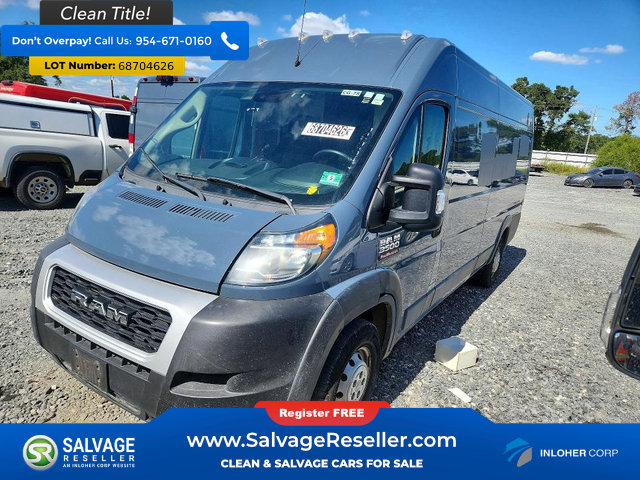 Used 2021 RAM ProMaster 3500 FWD image 1