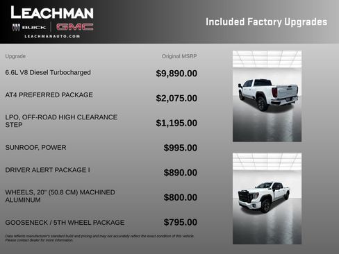 Used 2023 GMC Sierra 2500 AT4 w/ AT4 Preferred Package AWD/4WD image 11
