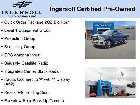 Used 2024 RAM 2500 Big Horn w/ Bed Utility Group image 5