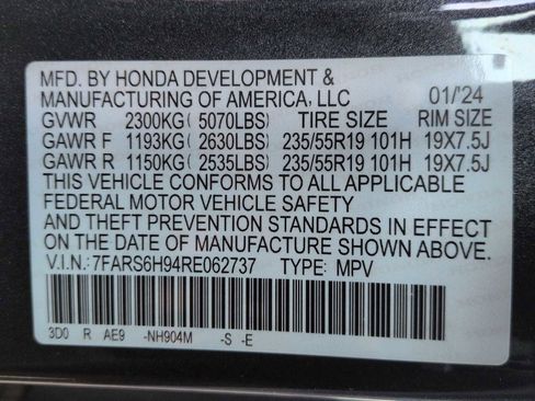 Certified 2024 Honda CR-V Sport Touring image 33