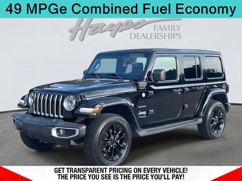 Used 2021 Jeep Wrangler Unlimited Sahara image 1