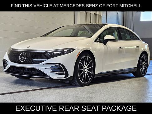 Used 2023 Mercedes-Benz EQS 580 4MATIC Sedan image 1