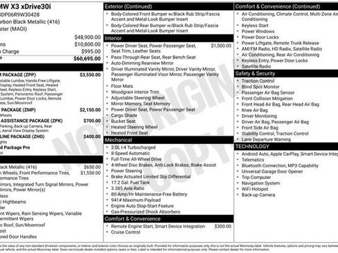 Certified 2024 BMW X3 xDrive30i w/ Premium Package AWD/4WD image 21