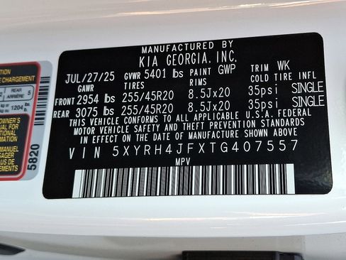 New 2026 Kia Sorento EX image 13