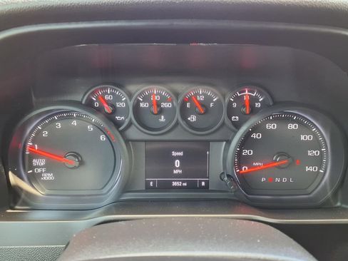Used 2026 Chevrolet Silverado 1500 Custom w/ Turbomax Blackout Package RWD image 34