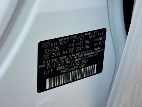 New 2026 Hyundai Sonata SE image 43