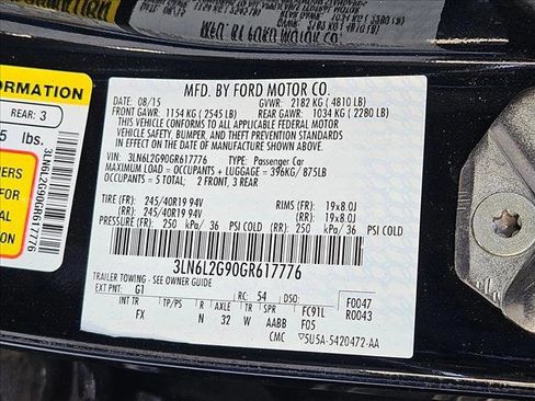 Used 2016 Lincoln MKZ w/ Technology Package image 22