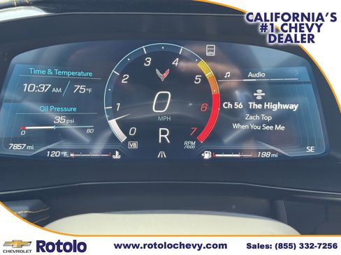 Used 2023 Chevrolet Corvette Stingray Preferred Cpe w/ Z51 Performance Package RWD image 27