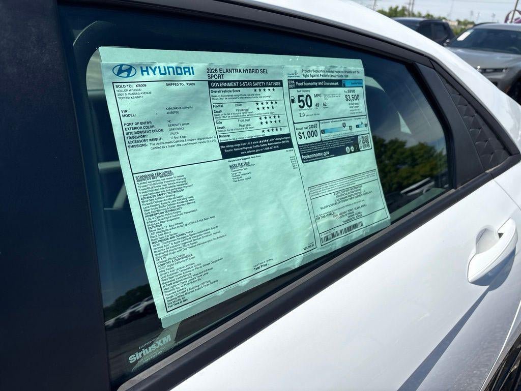 New 2026 Hyundai Elantra SEL FWD image 42