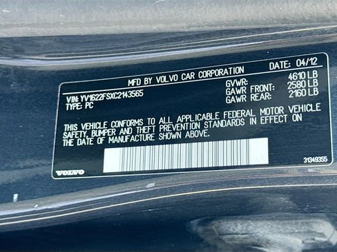 Used 2012 Volvo S60 T5 FWD image 41