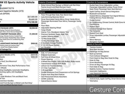 Used 2024 BMW X5 xDrive40i w/ Premium Package image 22