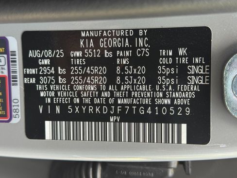 Used 2026 Kia Sorento SX AWD/4WD image 45