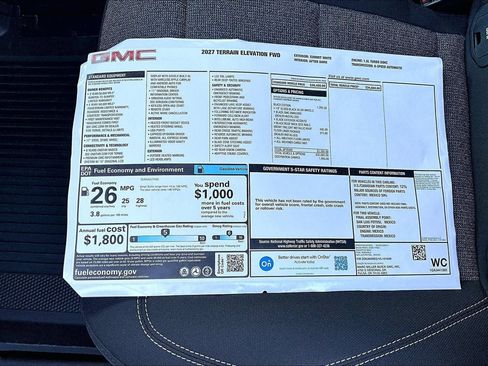 New 2027 GMC Terrain Elevation w/ Black Edition FWD image 14