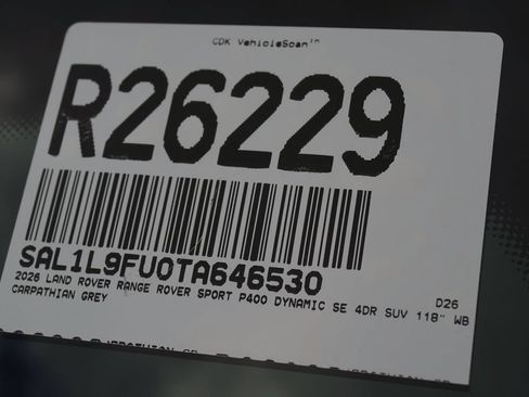 Used 2026 Land Rover Range Rover Sport Dynamic SE AWD/4WD image 36