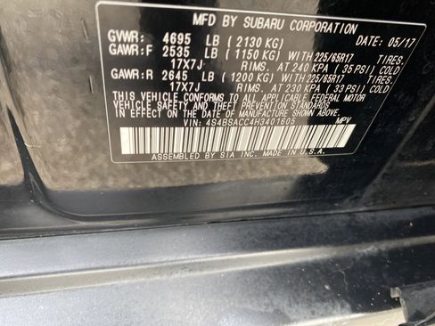 Used 2017 Subaru Outback 2.5i Premium image 25