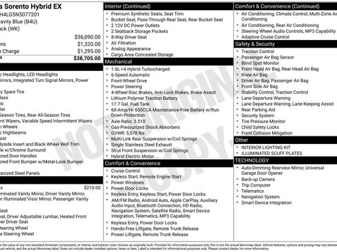 Used 2022 Kia Sorento EX image 38