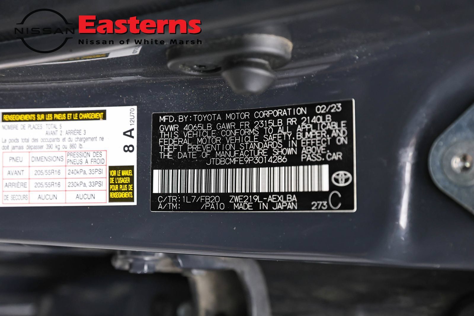 Used 2023 Toyota Corolla LE w/ Carpet Mat Package (TMS) FWD image 29