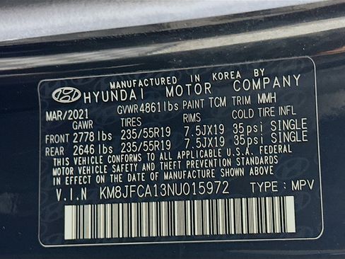 Used 2022 Hyundai Tucson SEL AWD/4WD image 12