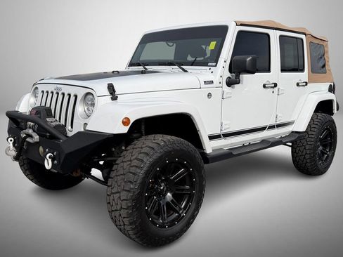 Used 2017 Jeep Wrangler Unlimited Sahara w/ Dual Top Group image 2