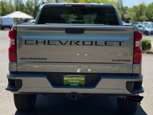 Used 2024 Chevrolet Silverado 1500 Custom w/ LPO, Dark Essentials Package AWD/4WD image 4