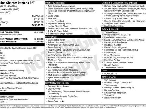 New 2025 Dodge Charger Daytona R/T w/ Sun & Sound Package image 34