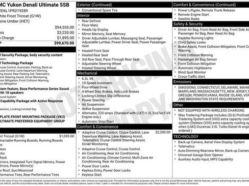 Used 2023 GMC Yukon Denali Ultimate image 33