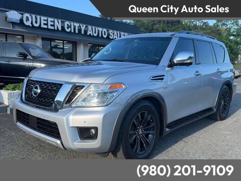 Used 2017 Nissan Armada Platinum w/ Interior Lighting Package AWD/4WD image 1