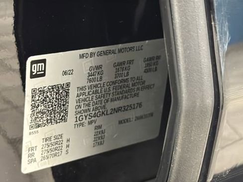 Used 2022 Cadillac Escalade Sport Platinum w/ LPO, ONYX Package AWD/4WD image 40