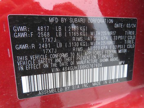 Used 2024 Subaru Crosstrek 2.5i Wilderness AWD/4WD image 27