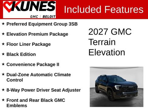 New 2027 GMC Terrain Elevation w/ Elevation Premium Package AWD/4WD image 2