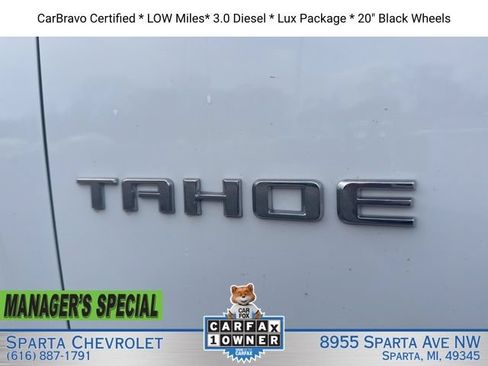 Certified 2023 Chevrolet Tahoe LT w/ Luxury Package AWD/4WD image 30