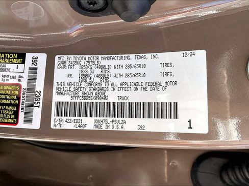 Used 2025 Toyota Tundra TRD Pro AWD/4WD image 20