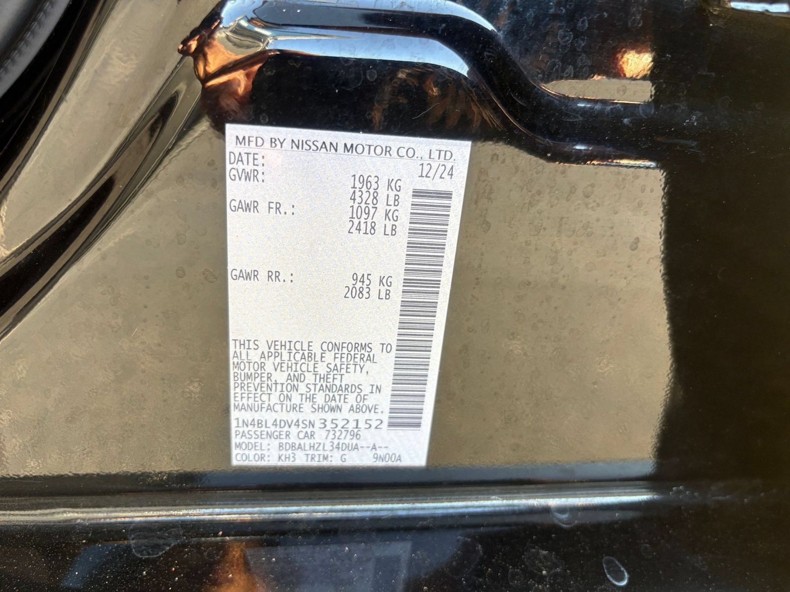 Used 2025 Nissan Altima 2.5 SV FWD image 28