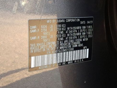 Used 2021 Subaru Outback Onyx Edition XT w/ Popular Package #2 image 28