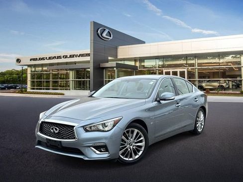 Used 2019 INFINITI Q50 Luxe w/ Essential Package (3.0T Luxe) AWD/4WD image 1