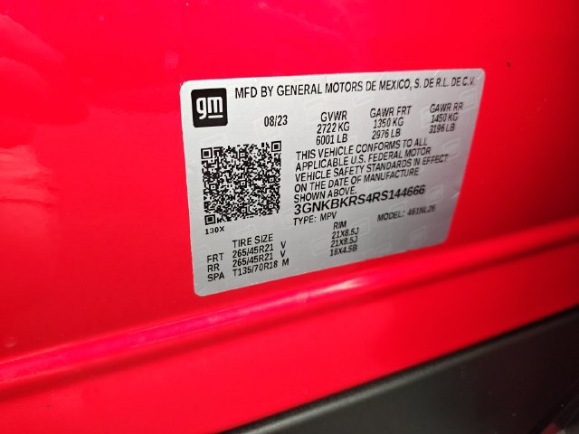 Used 2024 Chevrolet Blazer RS w/ LPO, Floor Liner Package AWD/4WD image 24