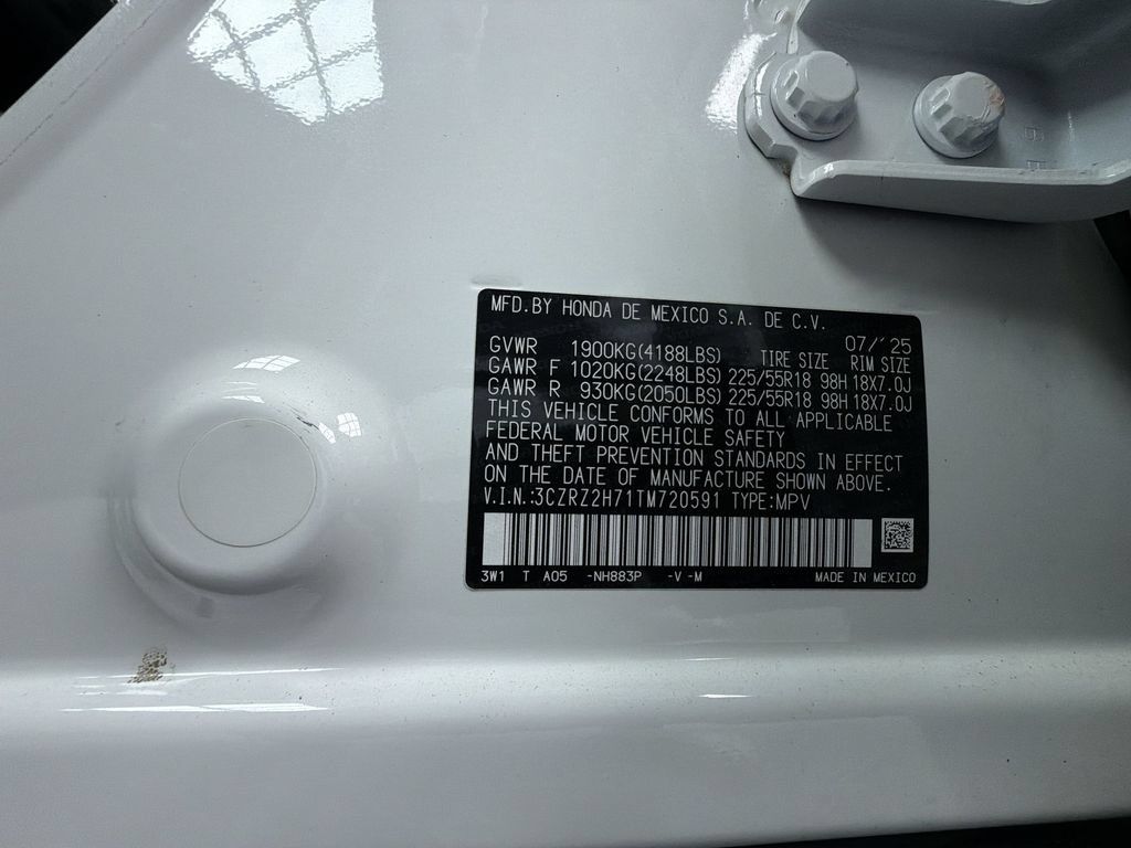 Certified 2026 Honda HR-V EX-L image 15