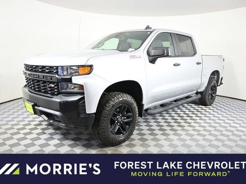 Used 2022 Chevrolet Silverado 1500 Custom Trail Boss w/ Safety Confidence Package AWD/4WD image 1
