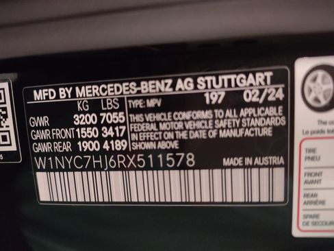 Certified 2024 Mercedes-Benz G 63 AMG 4MATIC image 18