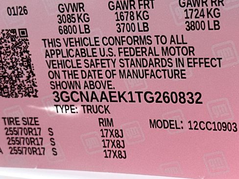 New 2026 Chevrolet Silverado 1500 W/T image 26